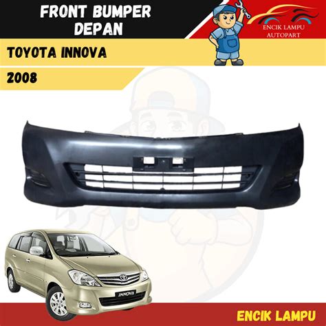 Toyota Innova Tgn40 2008 2011 2nd Model Front Bumper Depan 100