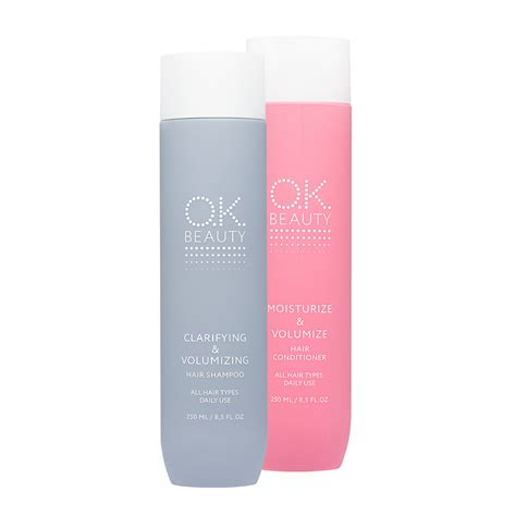 Шампунь & Кондиционер для придания объема волосам OK BEAUTY ...
