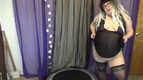 BBW Belly Trampoline Jiggle Jump Daisy Dax Clips Sale