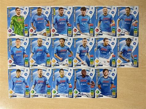 Panini Calciatori Adrenalyn Xl Squadra Completa Napoli