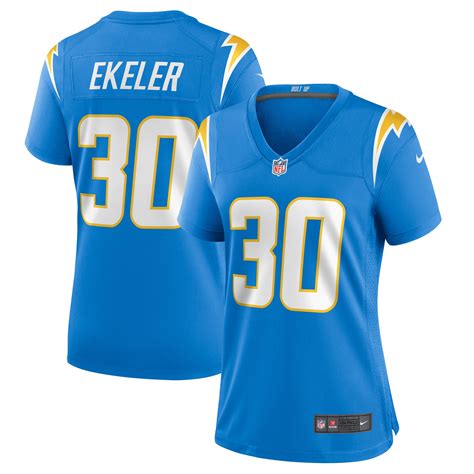 Women's Nike Austin Ekeler Powder Blue Los Angeles Chargers Game Jersey