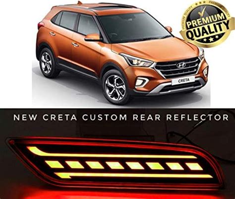 Buy Hyundai Creta 2018 Led Rear Reflector For Creta Led Rear Bumper