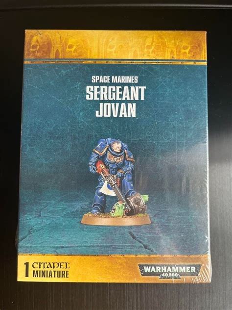 Warhammer 40k Space Marines Sergeant Jovan New Ebay