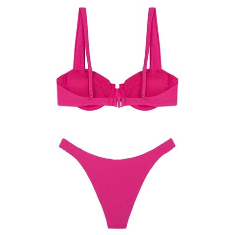 Miamipink Balconette Bikini Fuchsia Robin Collection Robin Collection