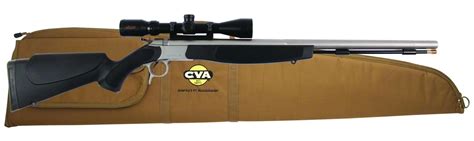 Tejas Shooting Sports Cva Optima V2 Muzzleloading Rifle With Konuspro 3 9 X 40mm Scope And Case