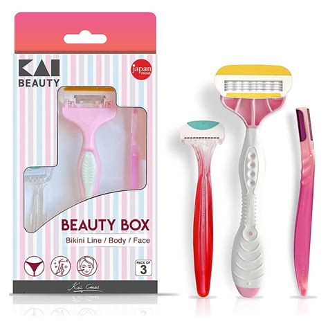 Buy Kai Beauty Box Bikini Line Women Razor Kit Minutes Delivery