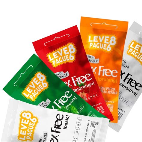 Camisinha Preservativo Pacote Leve Pague Sex Free Shopee Brasil