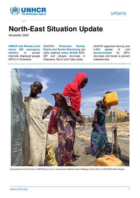 Document UNHCR Nigeria North East Nigeria Situation Update