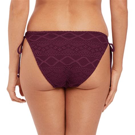 Sundance Bikini Hose mit seitlichen Bändern Black Cherry Bestellen Sie