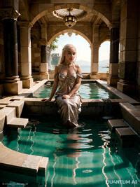 Ai Emilia Clarke Daenerys Targaryen Bath Time Ai Generated E Hentai Lo Fi Galleries