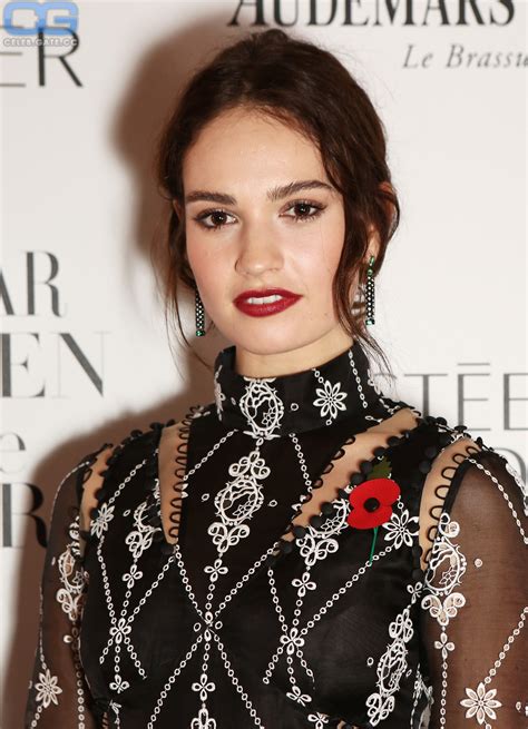 Lily James Nude Pictures Photos Playboy Naked Topless Fappening