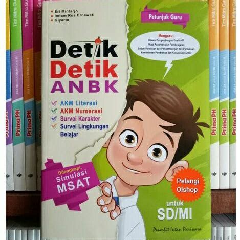 Jual Buku Kunci Jawaban Petunjuk Guru Detik Detik Anbk Sd Mi Intan