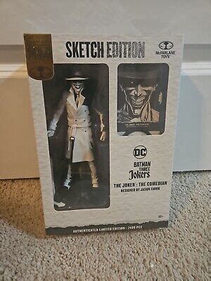 Mcfarlane Dc Multiverse The Joker Comedian Sketch Edition Gold Label