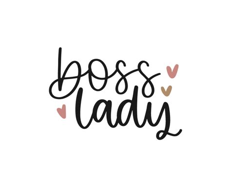 Free Boss Lady Svg File Freecutfiles