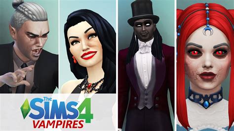 Sims 4 Vampires Create A Sim