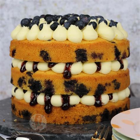 Lemon Blueberry Cake Jane S Patisserie