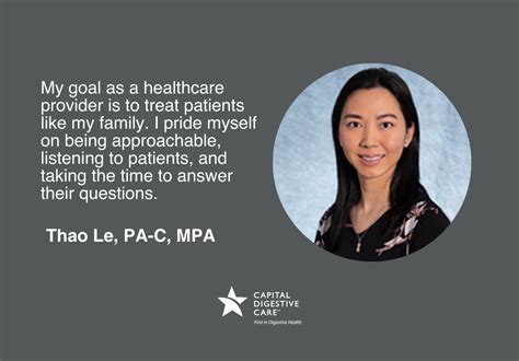 Capital Digestive Care Welcomes Thao Le Pa C Mpa Capital Digestive Care