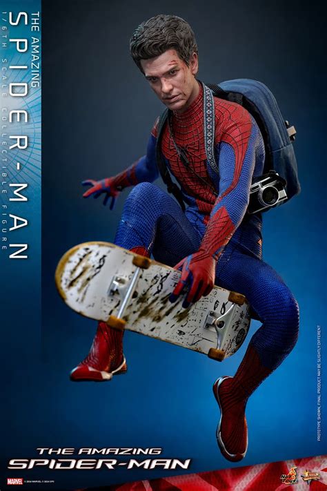Hot Toys The Amazing Spider Man Andrew Garfield 1 6 Scale Collectible Figure Merchandise