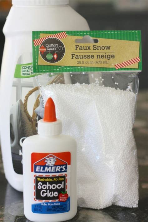 Snow Slime Recipe - Little Bins for Little Hands | Fake snow, Slime ...