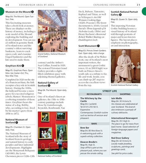 Edinburgh Eyewitness Pocket Map And Guide Angus And Robertson