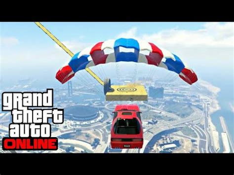 Gta V Online Descid O O Carro De Paraquedas Incr Vel Youtube