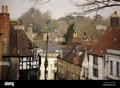 Attractive Listed Buildings In Frome Somerset Stock Photo Alamy