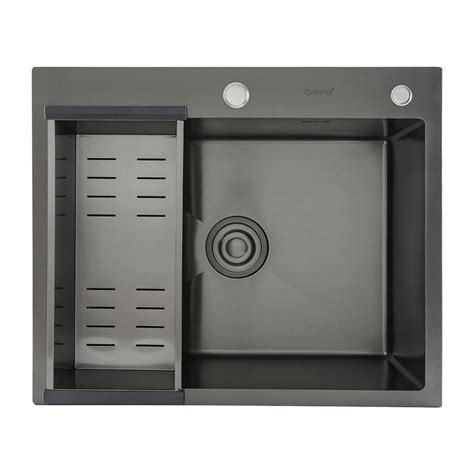 Мойка для кухни с коландером из нержавеющей стали Gappo GS6050-6