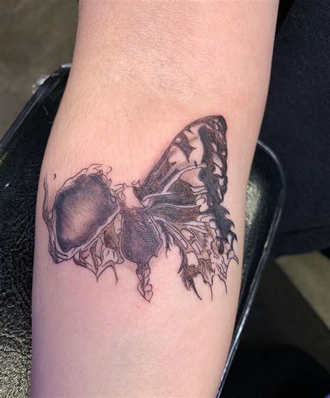 50 Butterfly Skull Tattoo Ideas Neartattoos