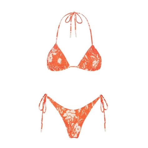 Sexy Triangle Push Up Bikini Set Brazilian String Thong Swimwear Ruched Bandage Bikinis Women