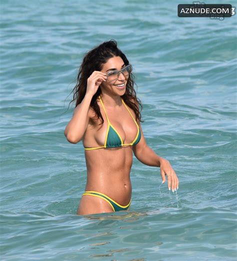 Chantel Jeffries Stuns In Sexy Bikini Thong At Miami Beach Event Aznude