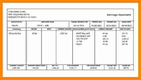 1099 Pay Stub Template Excel – Letter Example Template