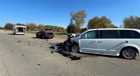 Two injured in mid-Michigan crash after car crosses median, police say ...