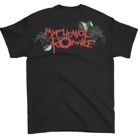 Black Rose T Shirt Ym Rose T Shirt Band Tshirts My Chemical Romance