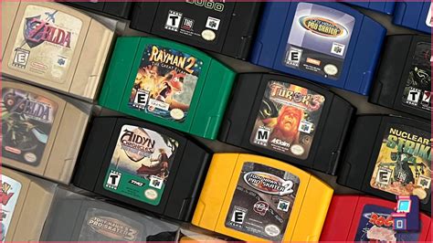 N64 Colored Cartridges A Complete NA List Retro Recall Retro