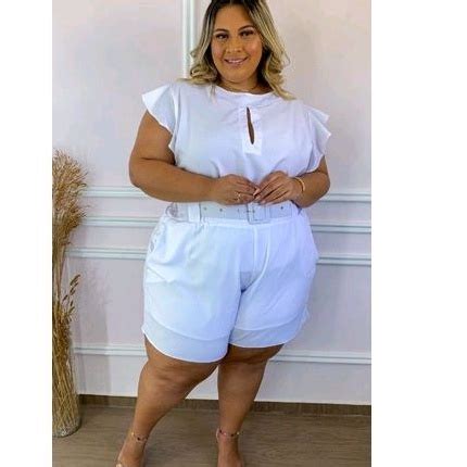 Conjunto Plus Size Shopee Brasil