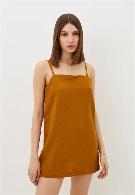 Сорочка ночная My Nude Nymph цвет коричневый MP XW A BW купить в интернет магазине Lamoda