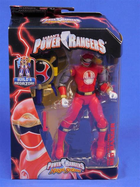 POWER RANGERS NINJA STORM RED RANGER FIGURE 2016 BANDAI LEGACY RARE | #4596557350