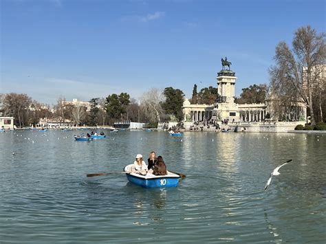IN PICS: Capital-ising on the warm weather on a day out in sunny Madrid