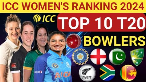 Icc Womens Ranking 2024।top 10 T20 Bowlers।icc Womens Ranking Top 10