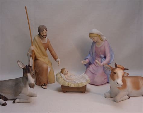 Vintage 1987 Goebel Germany Nativity Figurines Goebel Hummel Nativity