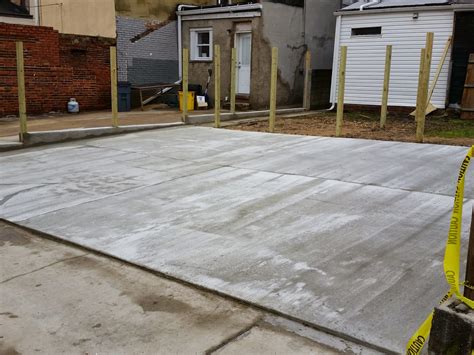 Custom Stoneworks And Design Inc Concrete Parking Pad Driveway In