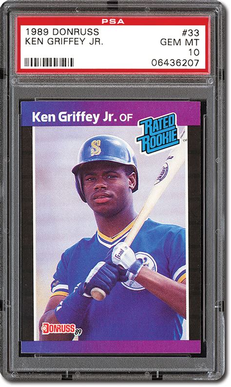 Collecting Ken Griffey Jr Baseball Cards Memorabilia