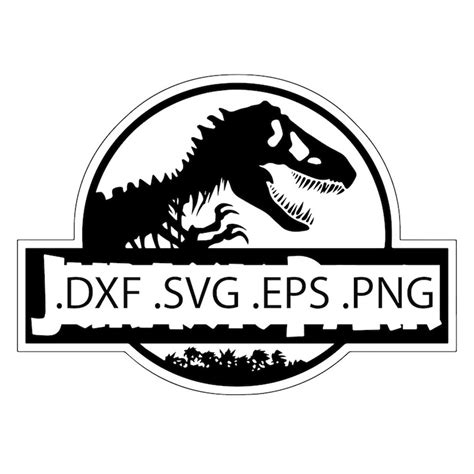 Jurassic Park SVG Logo - Digital Download, Instant Download, | Inspire ...