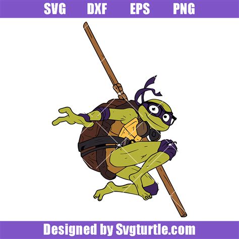 Donatello Ninja Turtle Cartoon