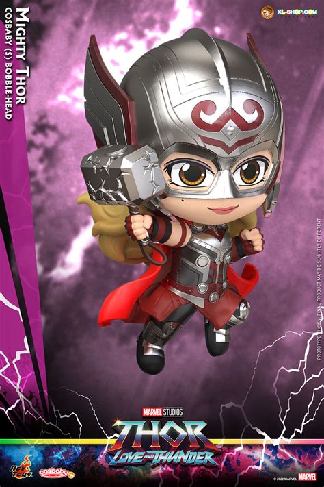 Hot Toys Cosb Thor Love And Thunder Mighty Thor Cosbaby S Bobble Head