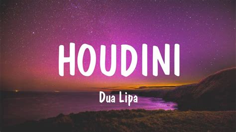 Dua Lipa Houdini Lyrics Doja Cat Demi Lovato Mix Lyrics Youtube