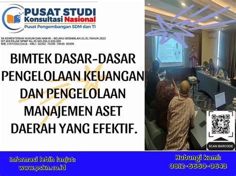 BIMTEK DASAR DASAR PENGELOLAAN KEUANGAN DAN PENGELOLAAN MANAJEMEN ASET