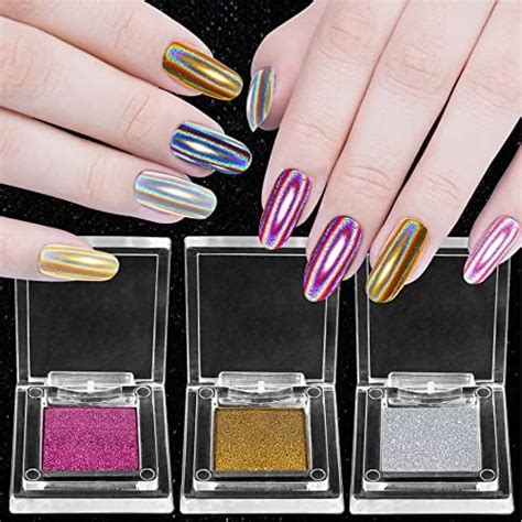 Amazon Holographic Chrome Nail Powder Set Mother S Day Gifts For