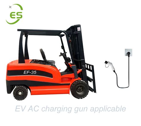 V Lithium Li Ion Battery With Ev Ac Charging Gun T Four Wheels