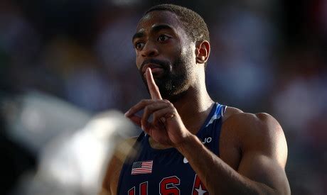 Us Sprinter Tyson Gay Reacts After Editorial Stock Photo Stock Image Shutterstock